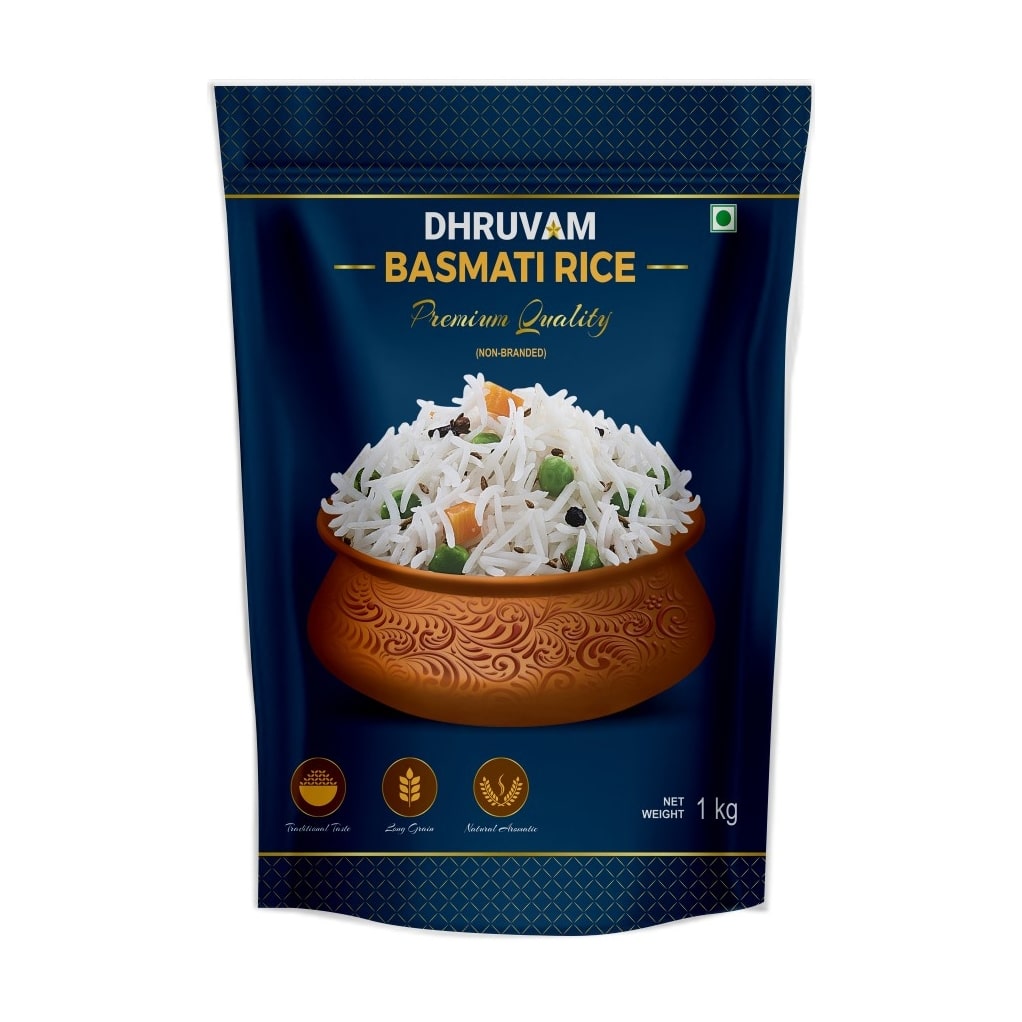 Dhruvam Basmati Rice(1 kg) RCMDEAL