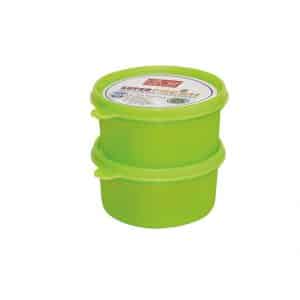 Food Container Set 400 Ml(set Of 2) Shade Green