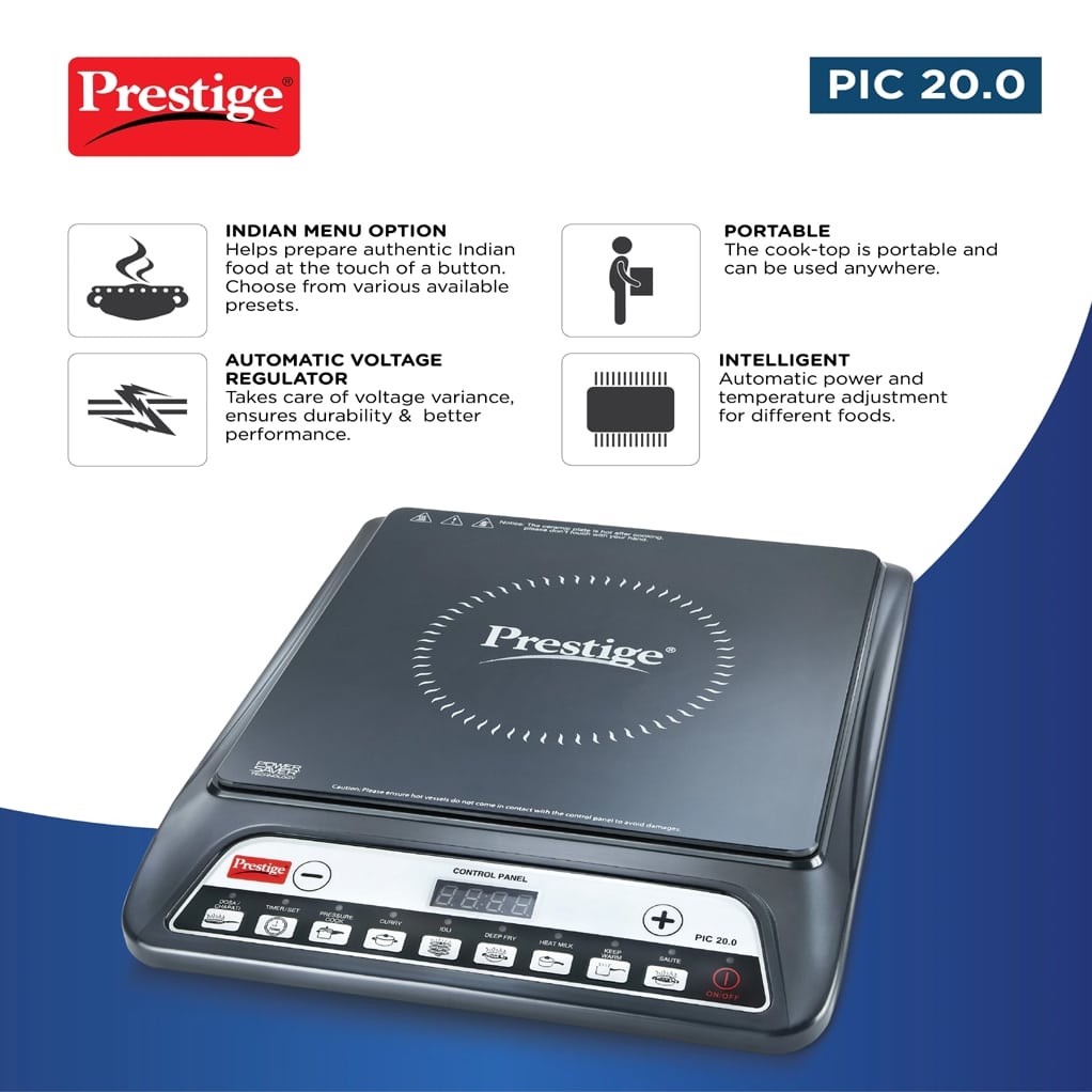 Prestige Induction Cooktop PIC 20.0 1600 W RCMDEAL