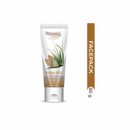 Patanjali Aloevera Multani Mitti Face Pack 60Gm