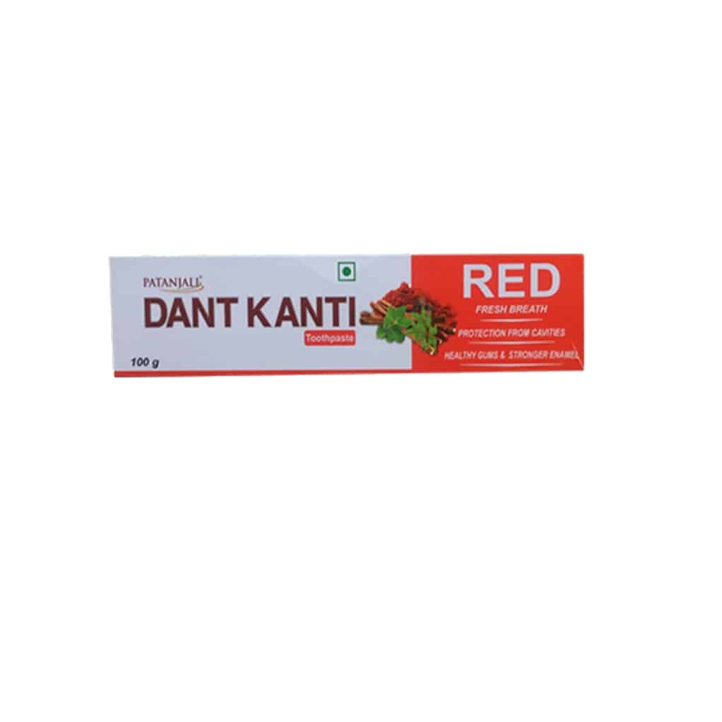 patanjali red toothpaste